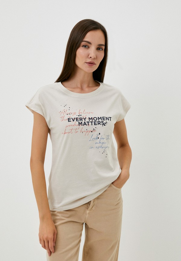 

Футболка Mavi, Бежевый, SHORT SLEEVE TOP