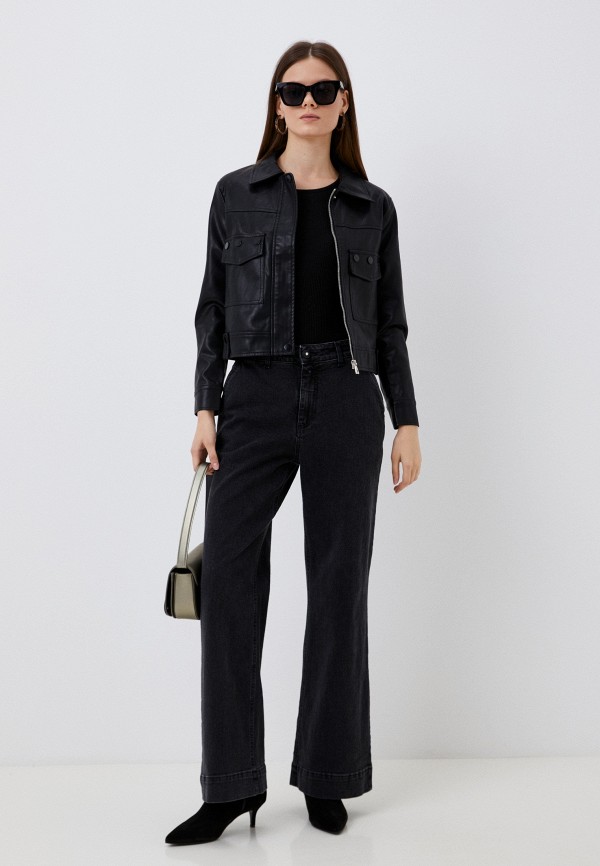 фото Куртка кожаная fresh cotton