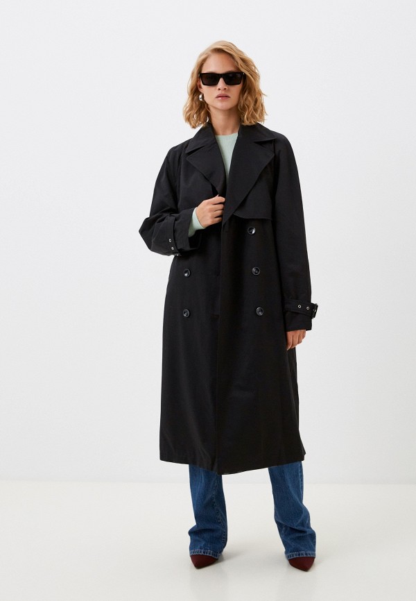 Плащ All We Need черный, размер 46, фото 2