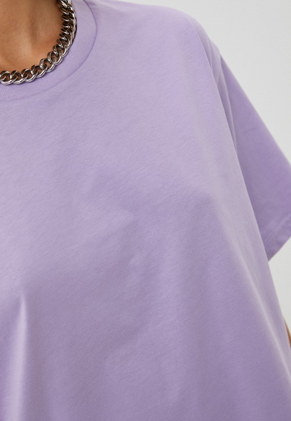 Футболка Befree фиолетовый, размер 46, фото 3