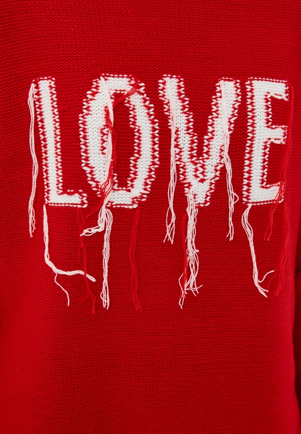 Свитер Zarina красный, размер 44, фото 4