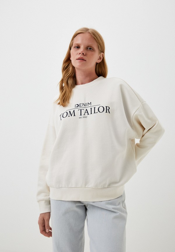 

Свитшот Tom Tailor, Бежевый