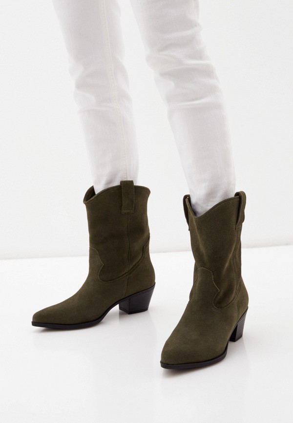 Полусапоги Tervolina хаки, размер 38, фото 6