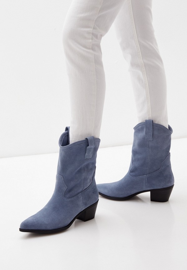 Полусапоги Tervolina голубой, размер 37, фото 6