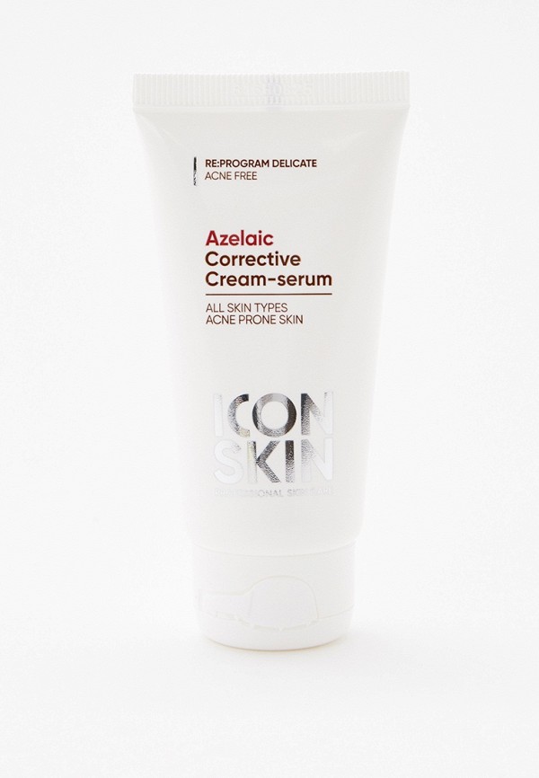 Сыворотка для лица Icon Skin RE:PROGRAM DELICATE ACNE FREE, на основе 10% Азелаиновой кислоты, для обезвоженной и раздраженной проблемной кожи, 50 мл сыворотка для лица icon skin сыворотка для лица ночная golden retinol