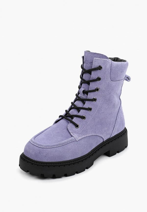 Ботинки Shoiberg цвет Фиолетовый  Фото 2