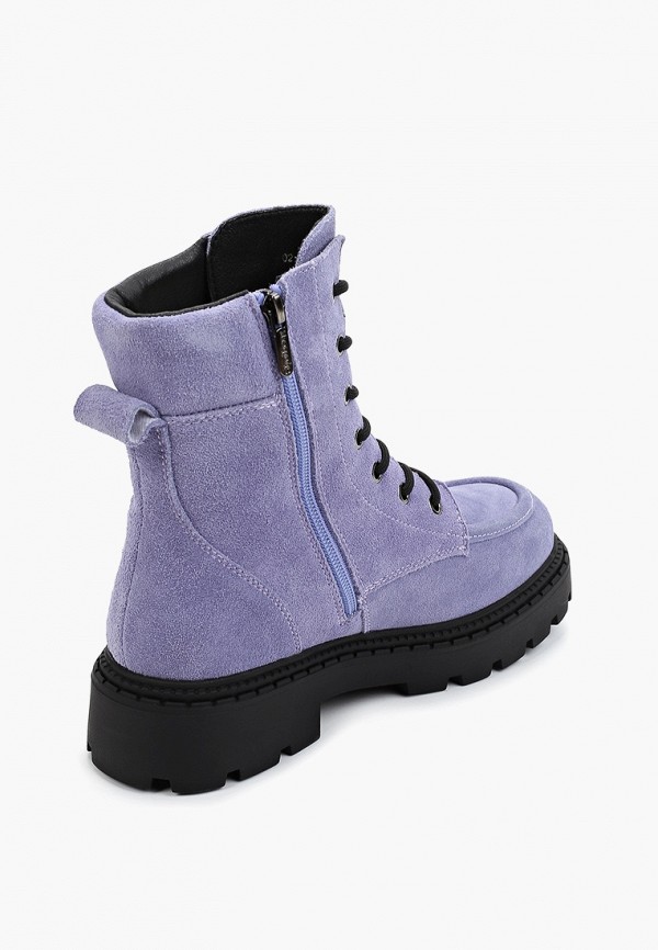 Ботинки Shoiberg цвет Фиолетовый  Фото 3