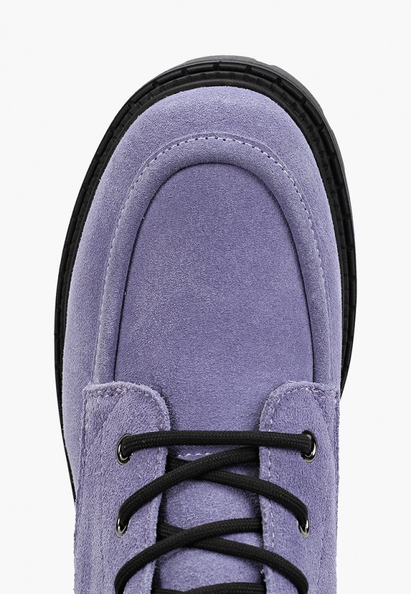 Ботинки Shoiberg цвет Фиолетовый  Фото 4
