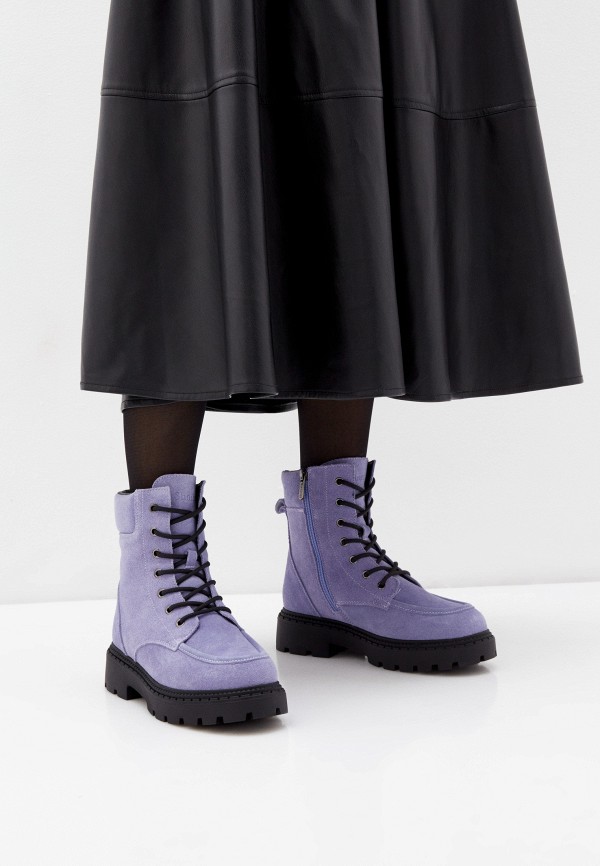 Ботинки Shoiberg цвет Фиолетовый  Фото 7