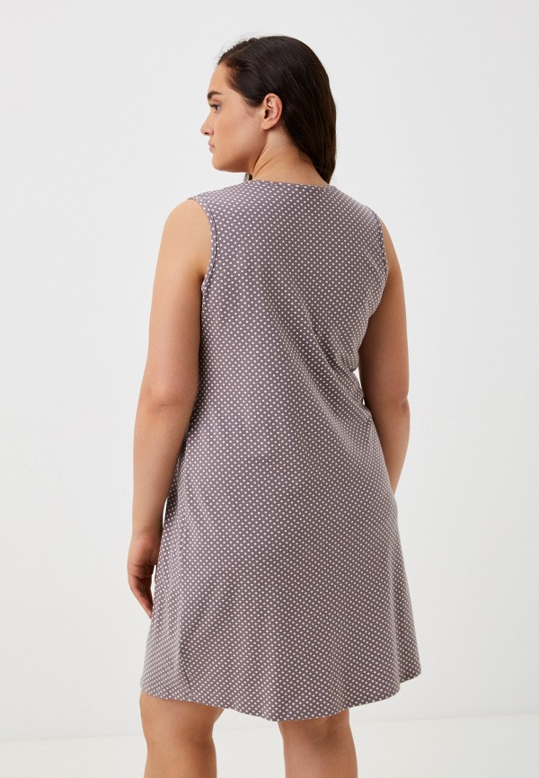 Сорочка ночная Cleo коричневый, размер 56, фото 2