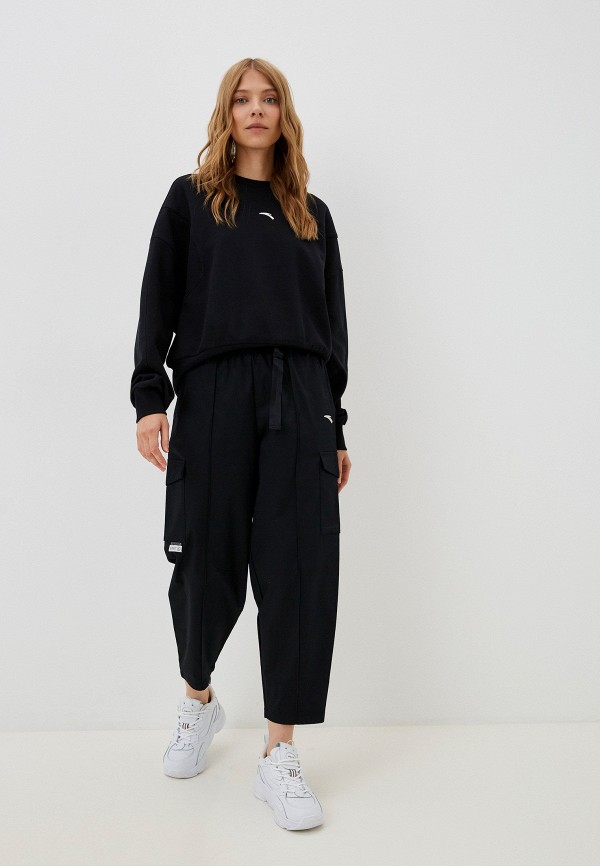 Свитшот Anta черный, размер 48, фото 2