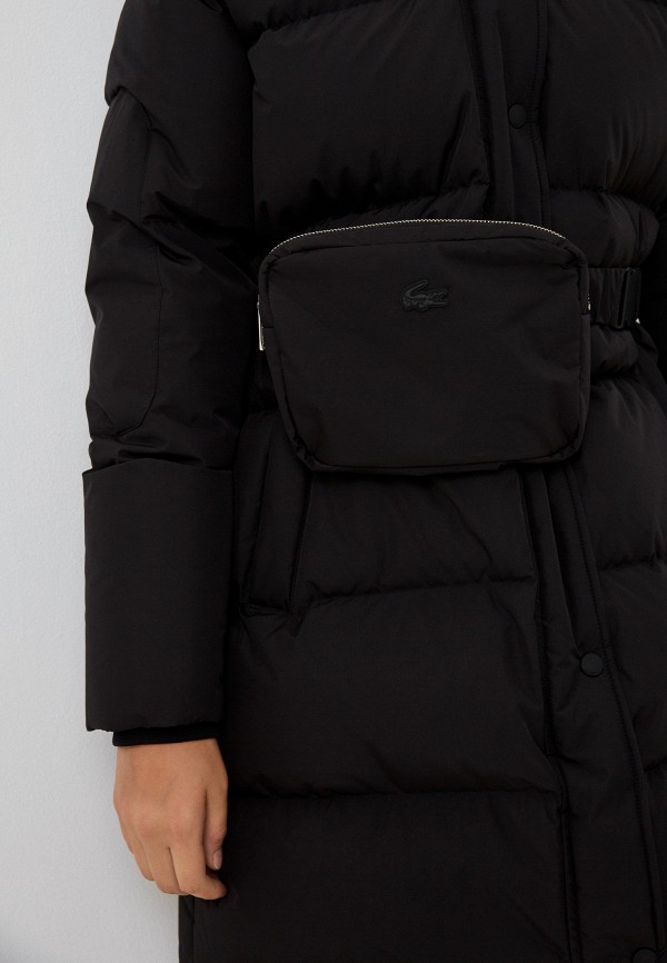 фото Пуховик и сумка lacoste