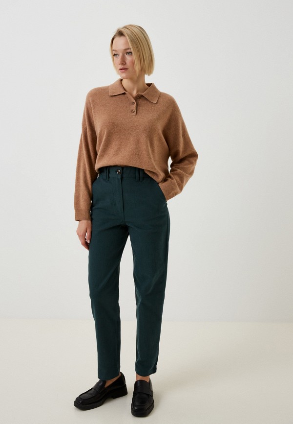 Брюки Baon зеленый, размер 46, фото 2