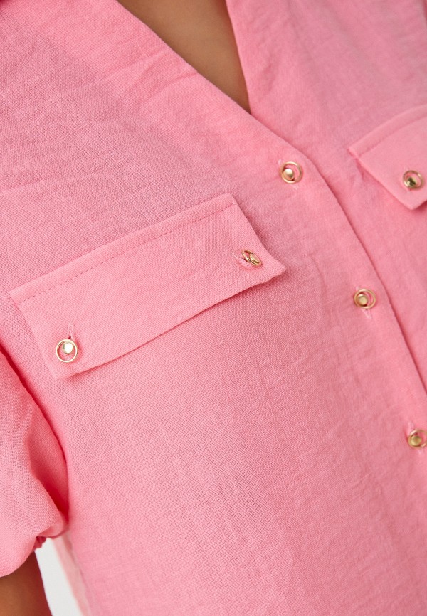 Блуза Selisa розовый, размер 48, фото 4