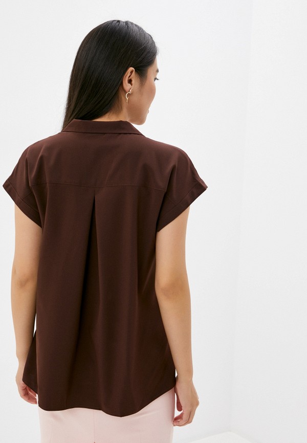 Блуза Lik Fashion цвет коричневый  Фото 3
