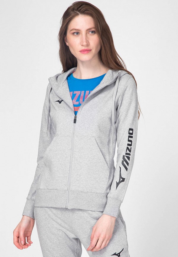 

Толстовка Mizuno, Серый, Mizuno Terry FZ W