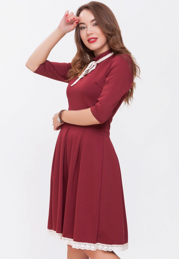 Платье Xarizmas цвет бордовый  Фото 5