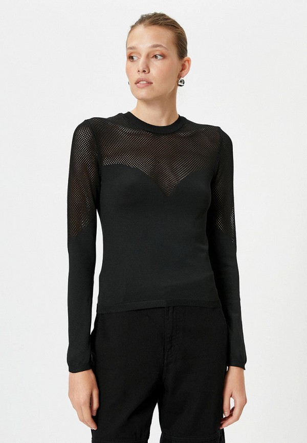 Джемпер Koton черный, размер 40, фото 4