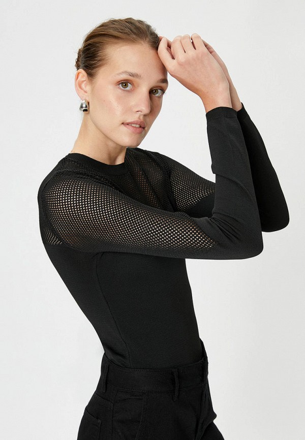 Джемпер Koton черный, размер 40, фото 3