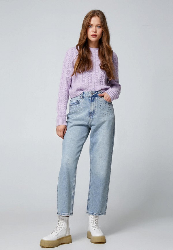 Джемпер Koton фиолетовый, размер 42, фото 2