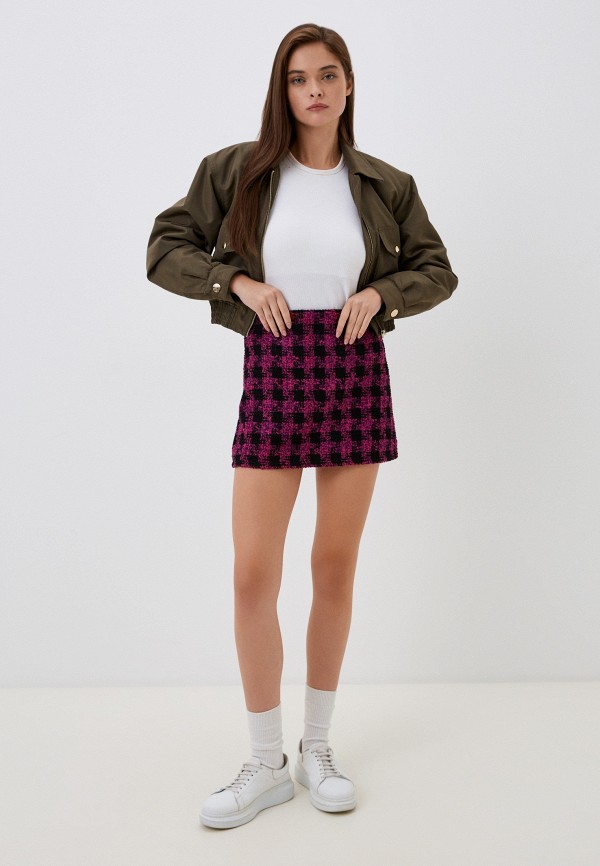 Юбка Koton фуксия, размер 40, фото 2