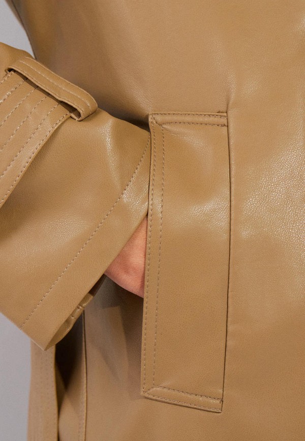 Плащ Vittoria Vicci бежевый, размер 48, фото 6