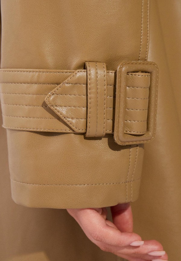 Плащ Vittoria Vicci бежевый, размер 48, фото 7