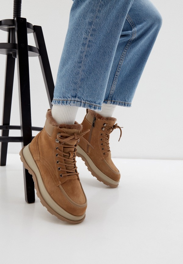 Ботинки Abricot коричневый, размер 39, фото 6