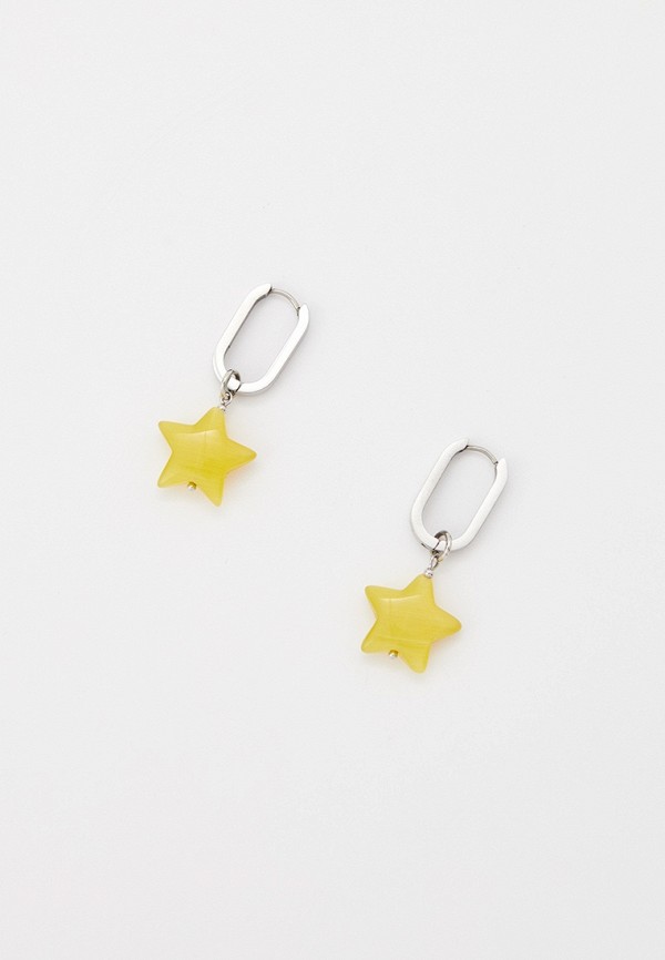

Серьги Stone Philosophy, Разноцветный, Herbal star