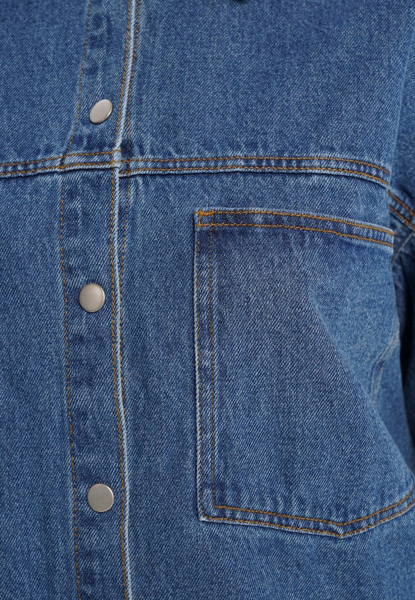 Рубашка джинсовая Твое цвет Синий  Фото 6