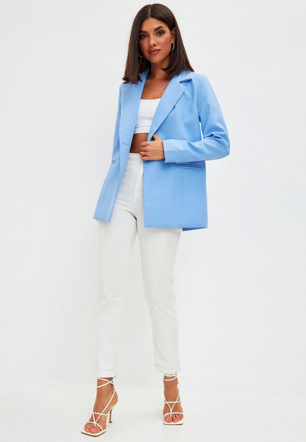 Жакет Sandrine голубой, размер 42, фото 8