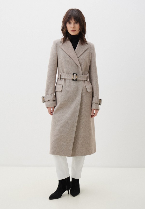 Пальто двубортное Снежная Королева 14010₽