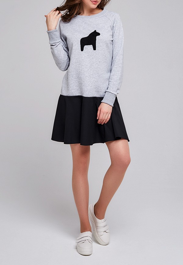 

Платье White Pony Ladieswear, Серый