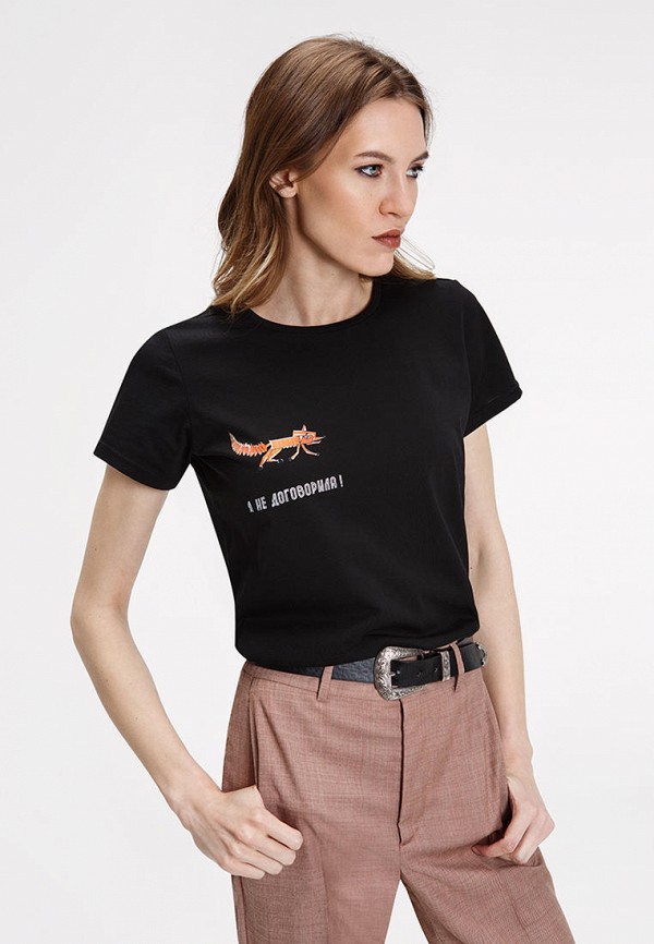 

Футболка MAYK brand for ur life, Черный, Я не договорила