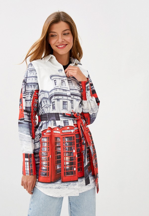 

Рубашка D&M by 1001 dress, Белый
