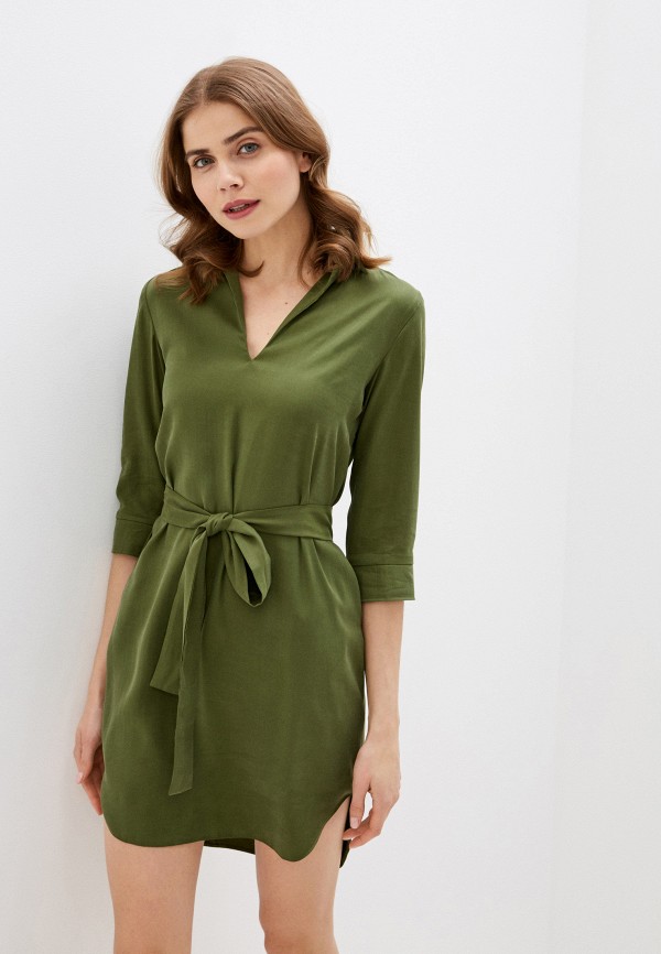 Платье D&M by 1001 dress цвет зеленый 