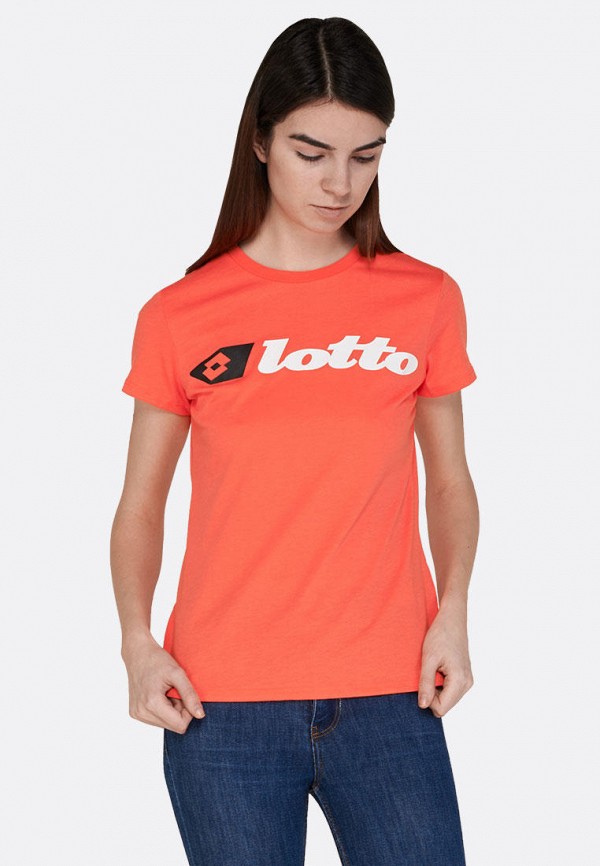 

Футболка спортивная Lotto, Коралловый, ATHLETICA DUE LOGO