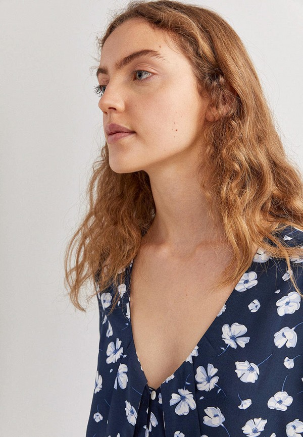 

Блуза Springfield, Синий, Springfield MP002XW1G94X