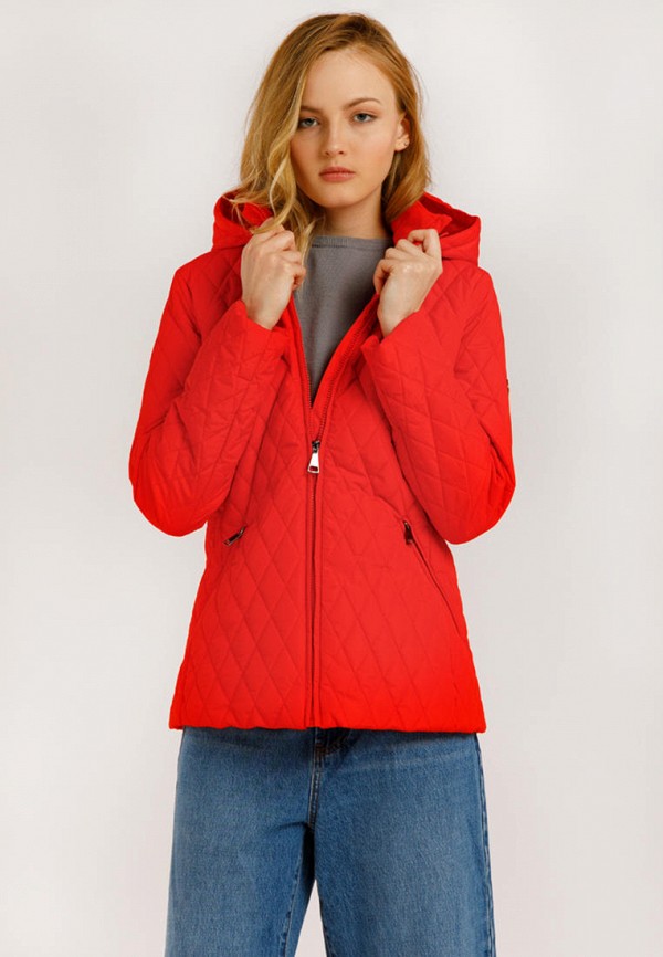 Куртка утепленная Finn Flare красного цвета