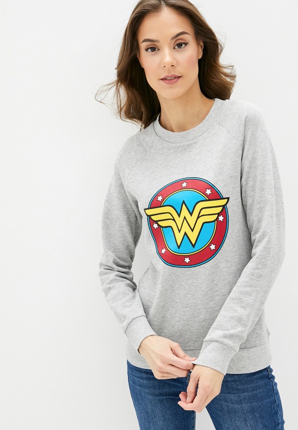 

Свитшот Tezenis, Серый, Wonder Woman