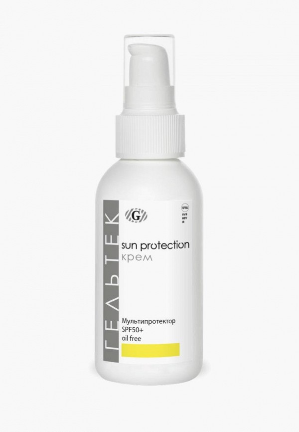 

Крем для лица Гельтек, Белый, Sun Protection SPF50+ oil free, 100 мл