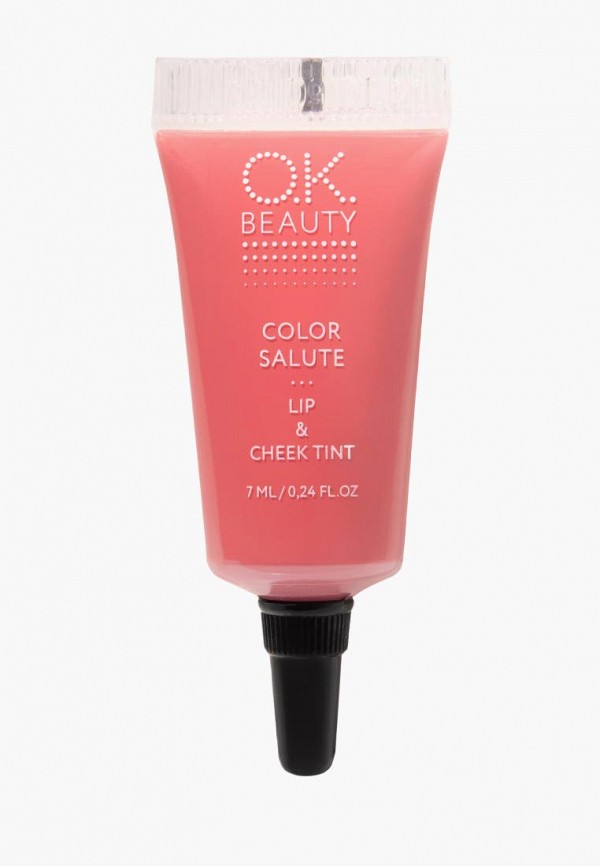 

Тинт для губ OK Beauty, Розовый, и щек OK Beauty Сolor Salute Lip & Cheek Tint тон MARRAKECH