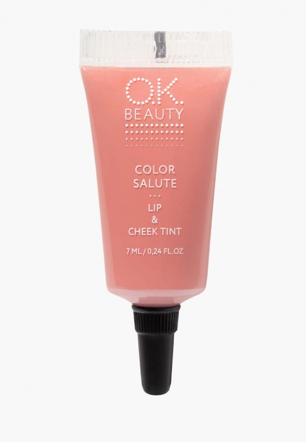 

Тинт для губ OK Beauty, Розовый, и щек OK Beauty Сolor Salute Lip & Cheek Tint тон SAFARI