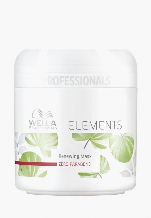 

Маска для волос Wella Professionals, Прозрачный, Elements Renewing Mask, 150 мл