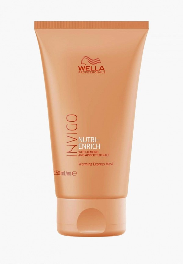 

Маска для волос Wella Professionals, Прозрачный, Invigo Nutri-Enrich Warming Express Mask, 150 мл