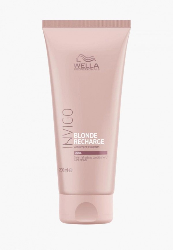 

Бальзам оттеночный Wella Professionals, Прозрачный, Invigo Blonde Recharge Color Refreshing Conditioner Cool Blonde, 200 мл