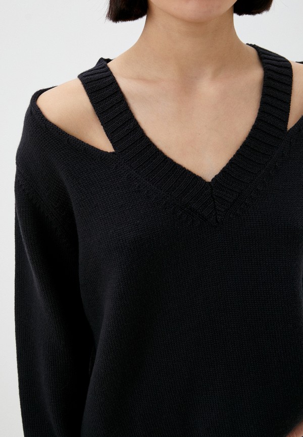 Пуловер Glvr цвет Черный  Фото 4