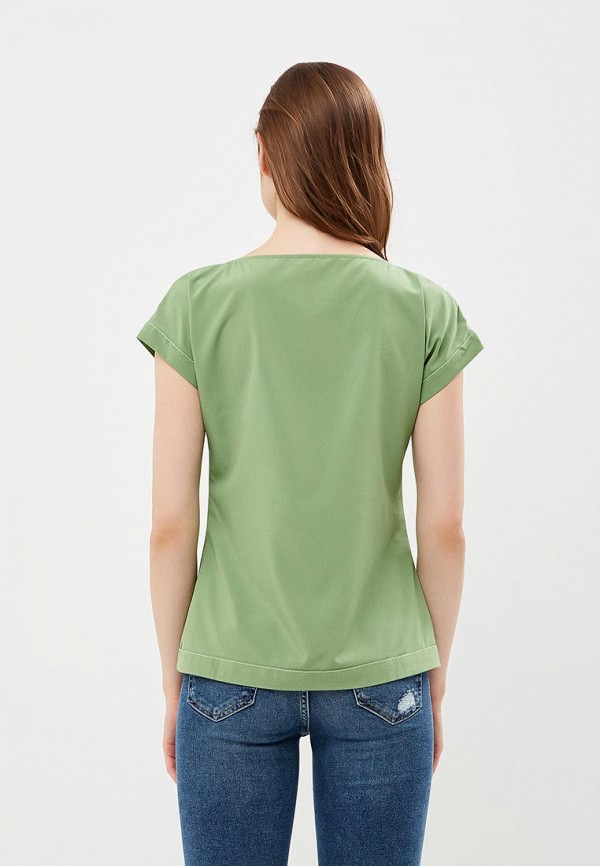 Блуза RUXARA цвет зеленый  Фото 3