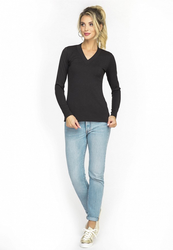 Пуловер Gloss цвет черный  Фото 2