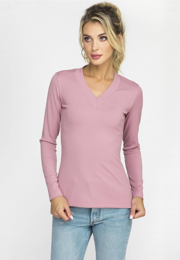 Пуловер Gloss цвет розовый 